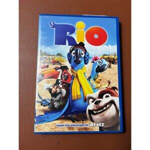 Rio The Movie DVD 2011 Animated Family Comedy Adventure Film Blu Bird Kids